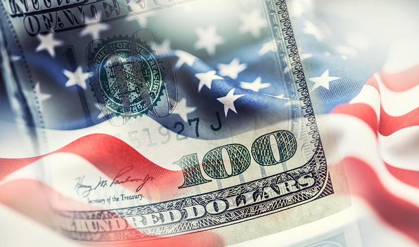 Investment concept USA